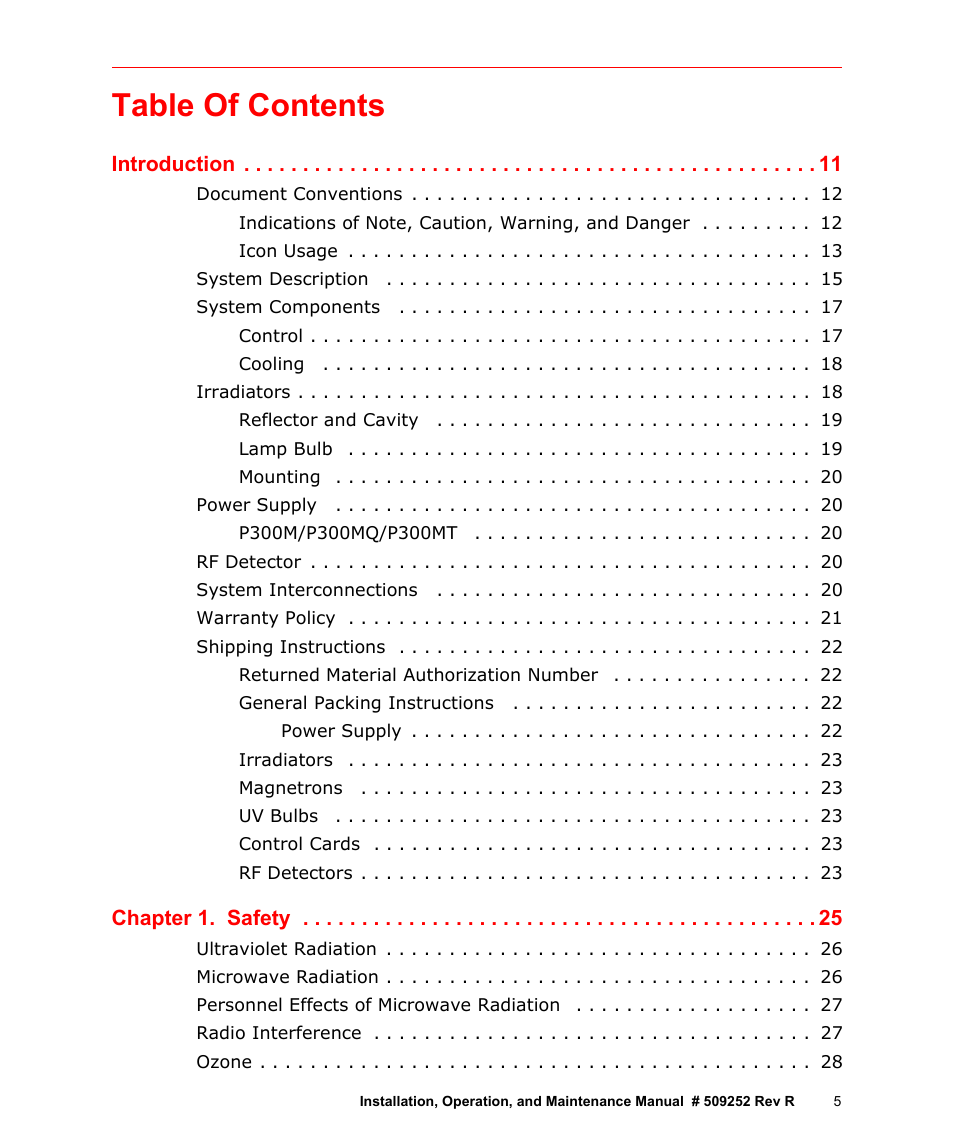 Fusion F300S User Manual | Page 5 / 154