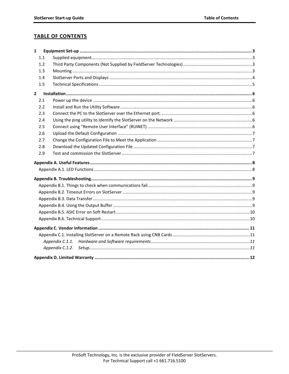 FieldServer FS-RA-CLX-PRO User Manual | Page 2 / 12