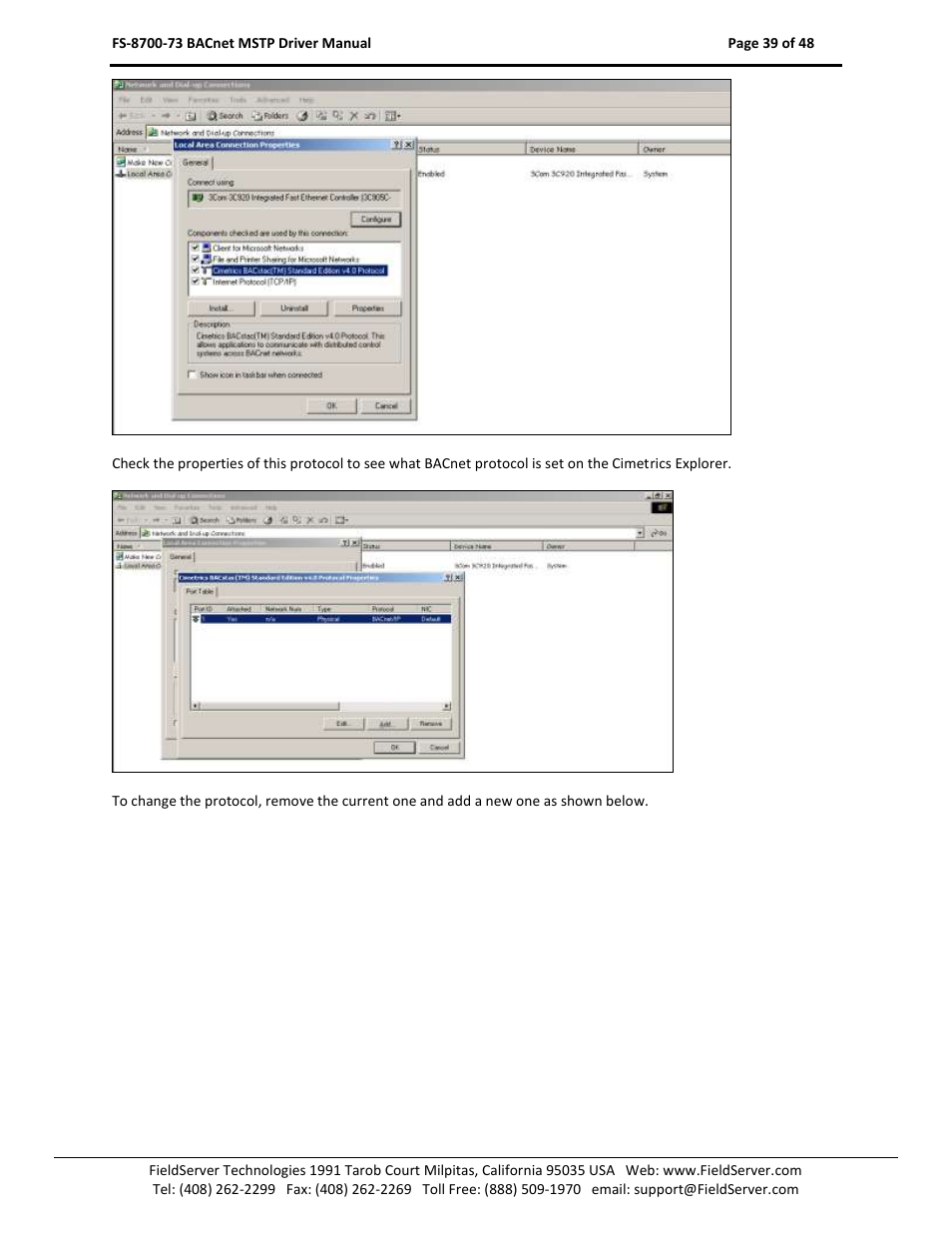 FieldServer FS-8700-73 User Manual | Page 39 / 48