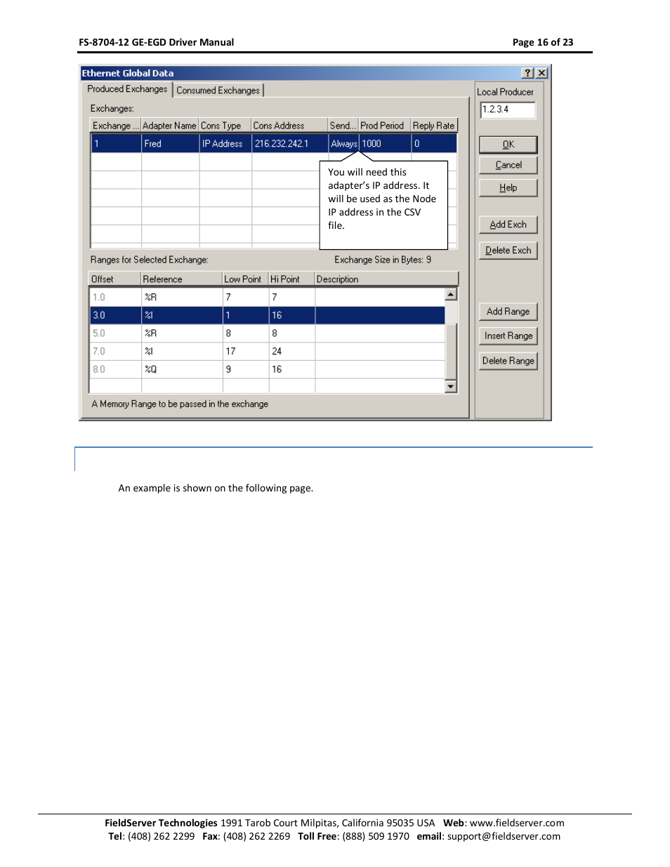 Appendix a.1.2 | FieldServer FS-8704-12 User Manual | Page 16 / 23