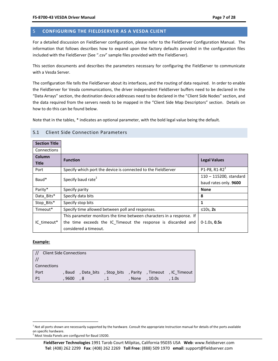 FieldServer FS-8700-43 User Manual | Page 7 / 28