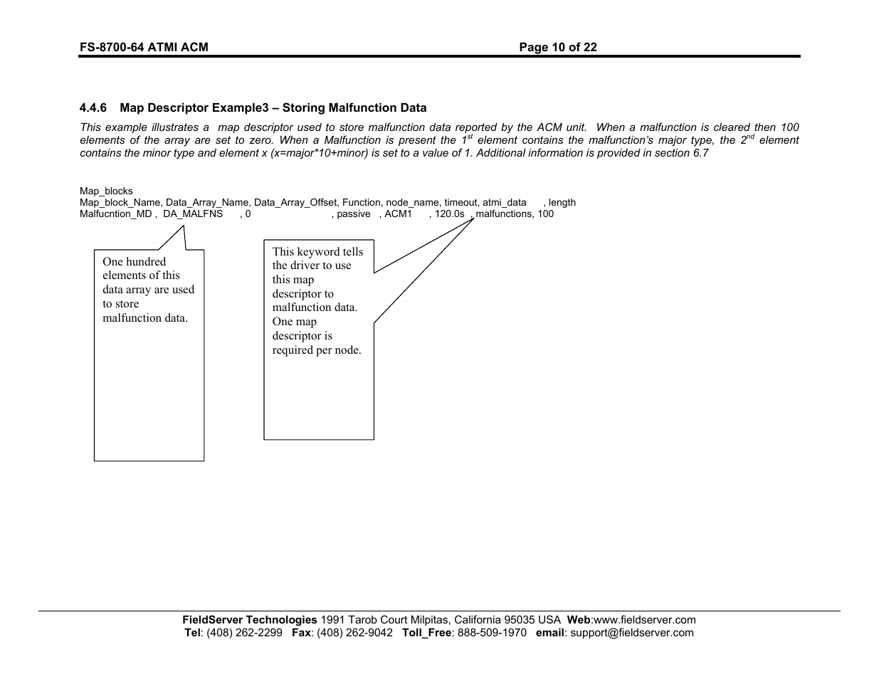 FieldServer FS-8700-64 User Manual | Page 11 / 22