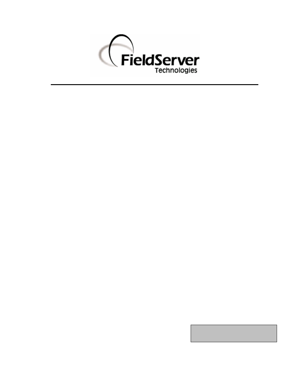 FieldServer ControlNet FS-8700-24 User Manual | 12 pages