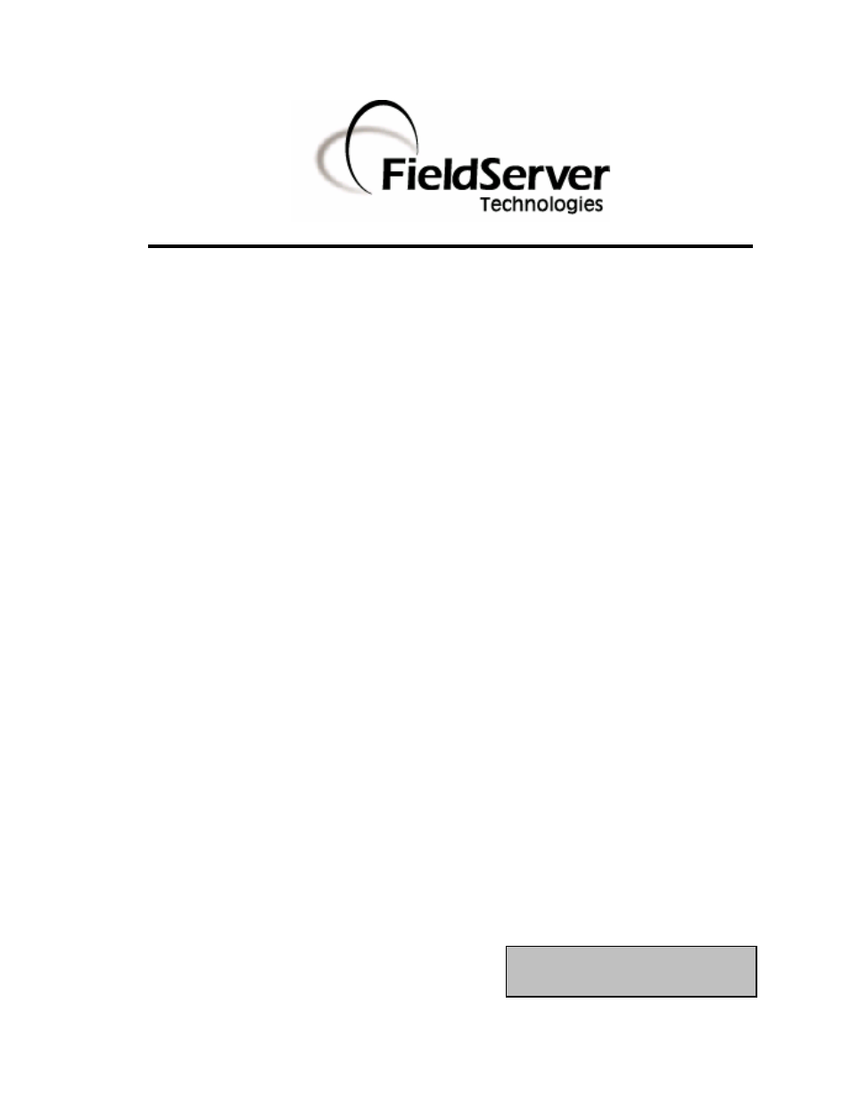 FieldServer Spectronics FS-8700-42 User Manual | 15 pages