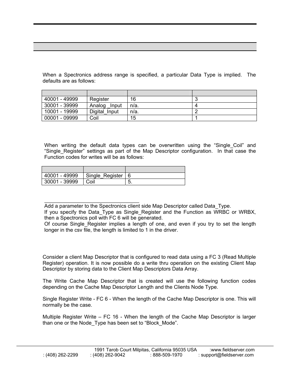 FieldServer Spectronics FS-8700-42 User Manual | Page 13 / 15