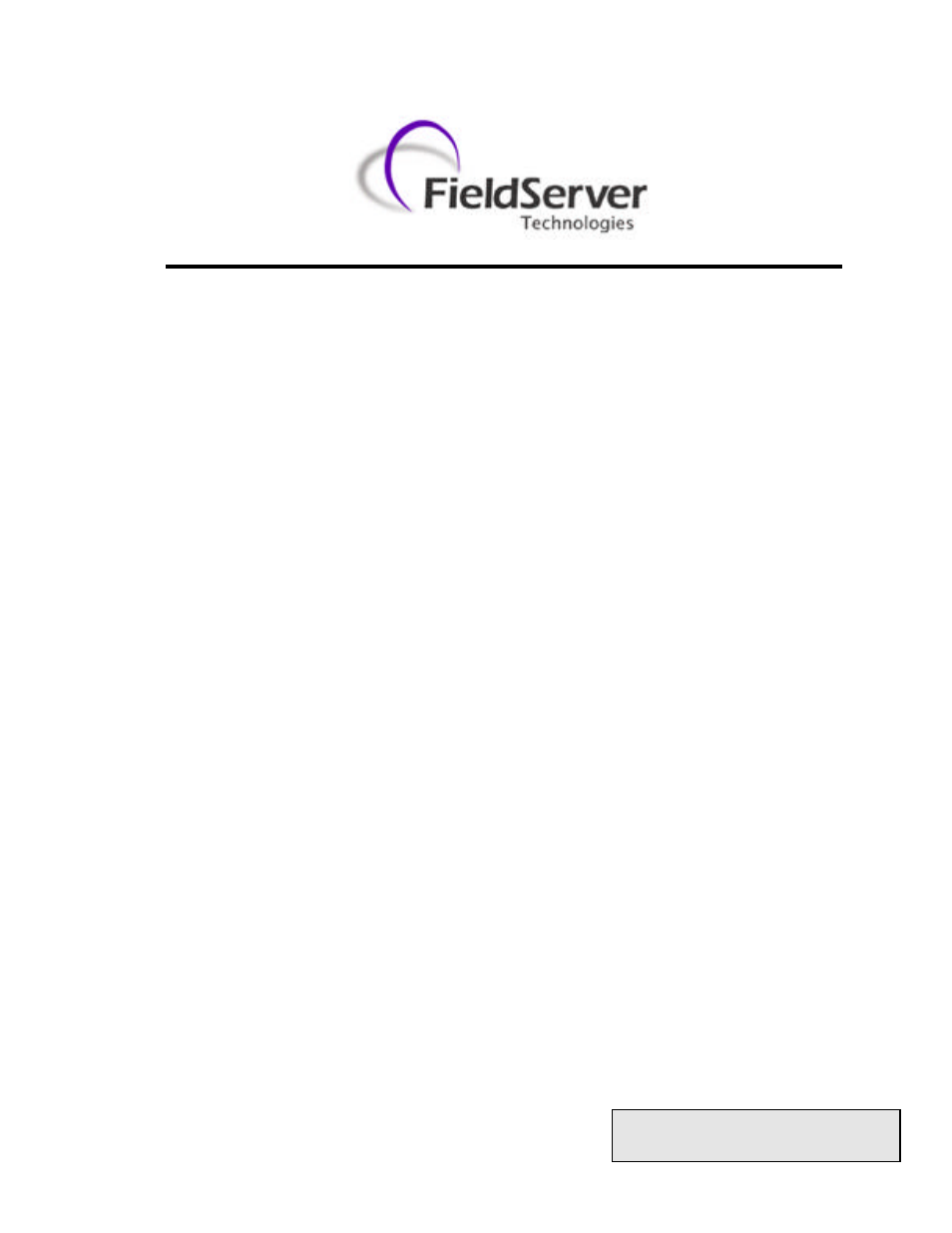 FieldServer FS-8700-52 User Manual | 17 pages