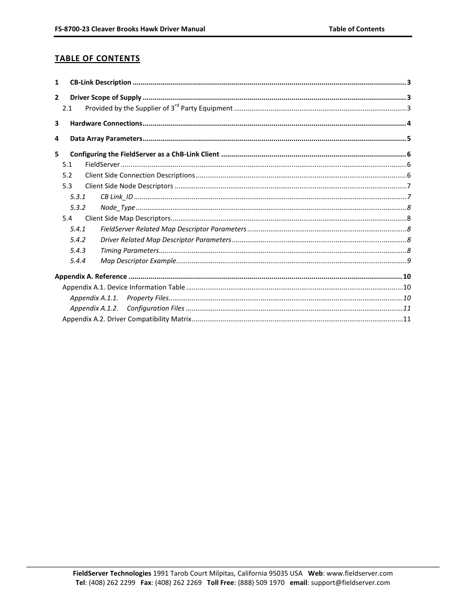 FieldServer FS-8700-23 User Manual | Page 2 / 11