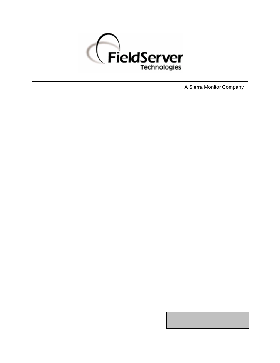 FieldServer FS-8700-103 User Manual | 28 pages