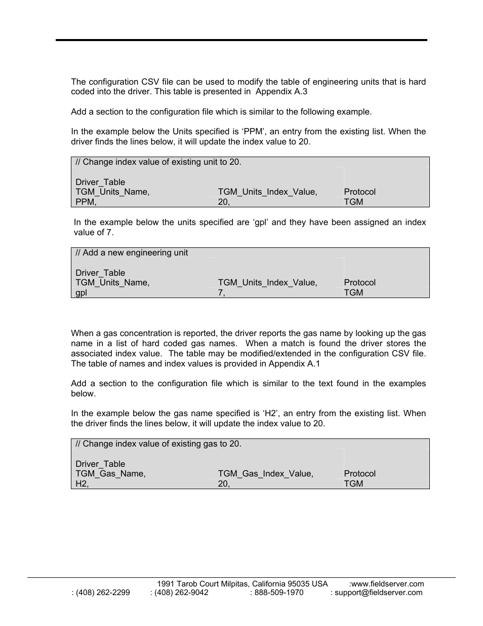 FieldServer FS-8700-103 User Manual | Page 18 / 28