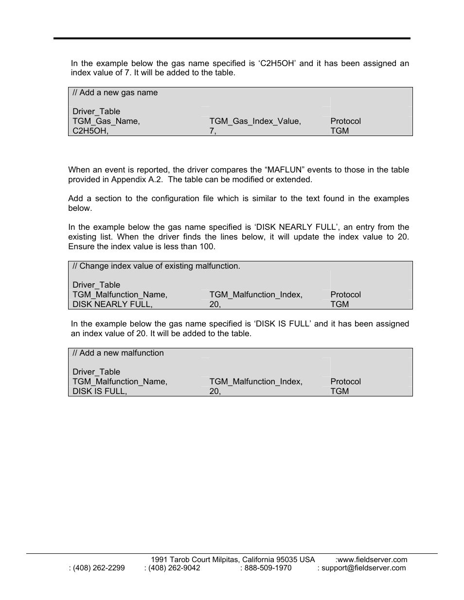 FieldServer FS-8700-103 User Manual | Page 19 / 28