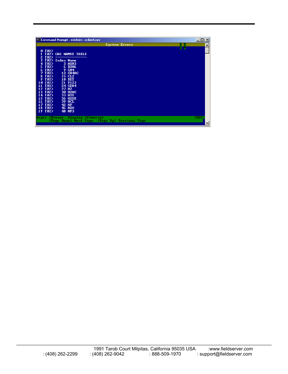 FieldServer FS-8700-103 User Manual | Page 26 / 28