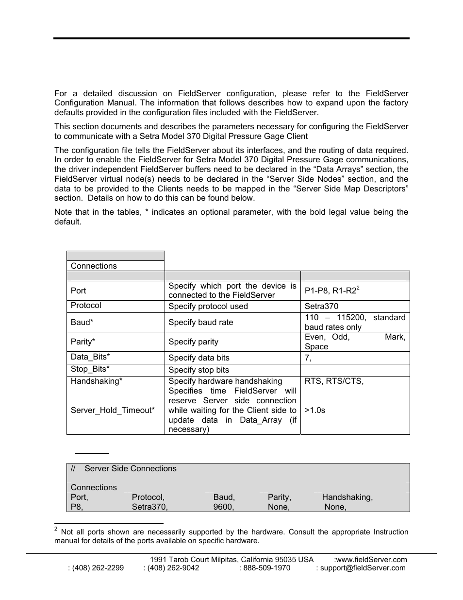 FieldServer FS-8700-101 User Manual | Page 13 / 23