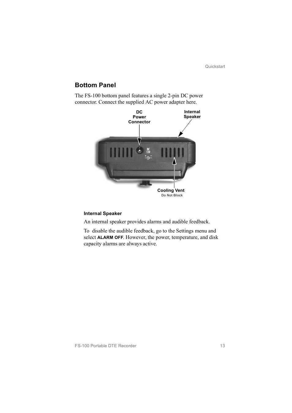 Bottom panel | FOCUS Enhancements MANL102306 User Manual | Page 31 / 120