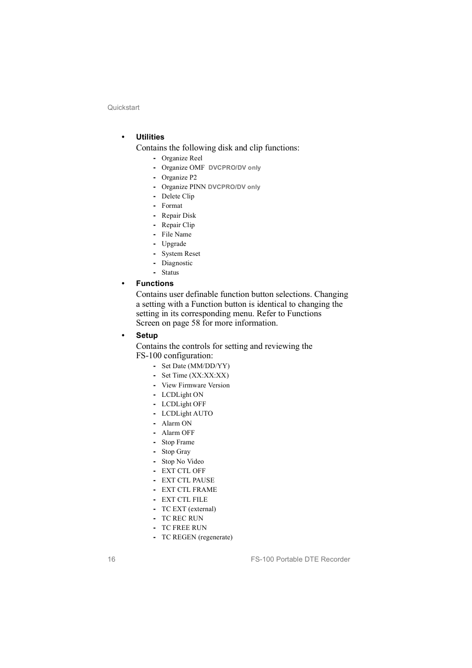 FOCUS Enhancements MANL102306 User Manual | Page 34 / 120