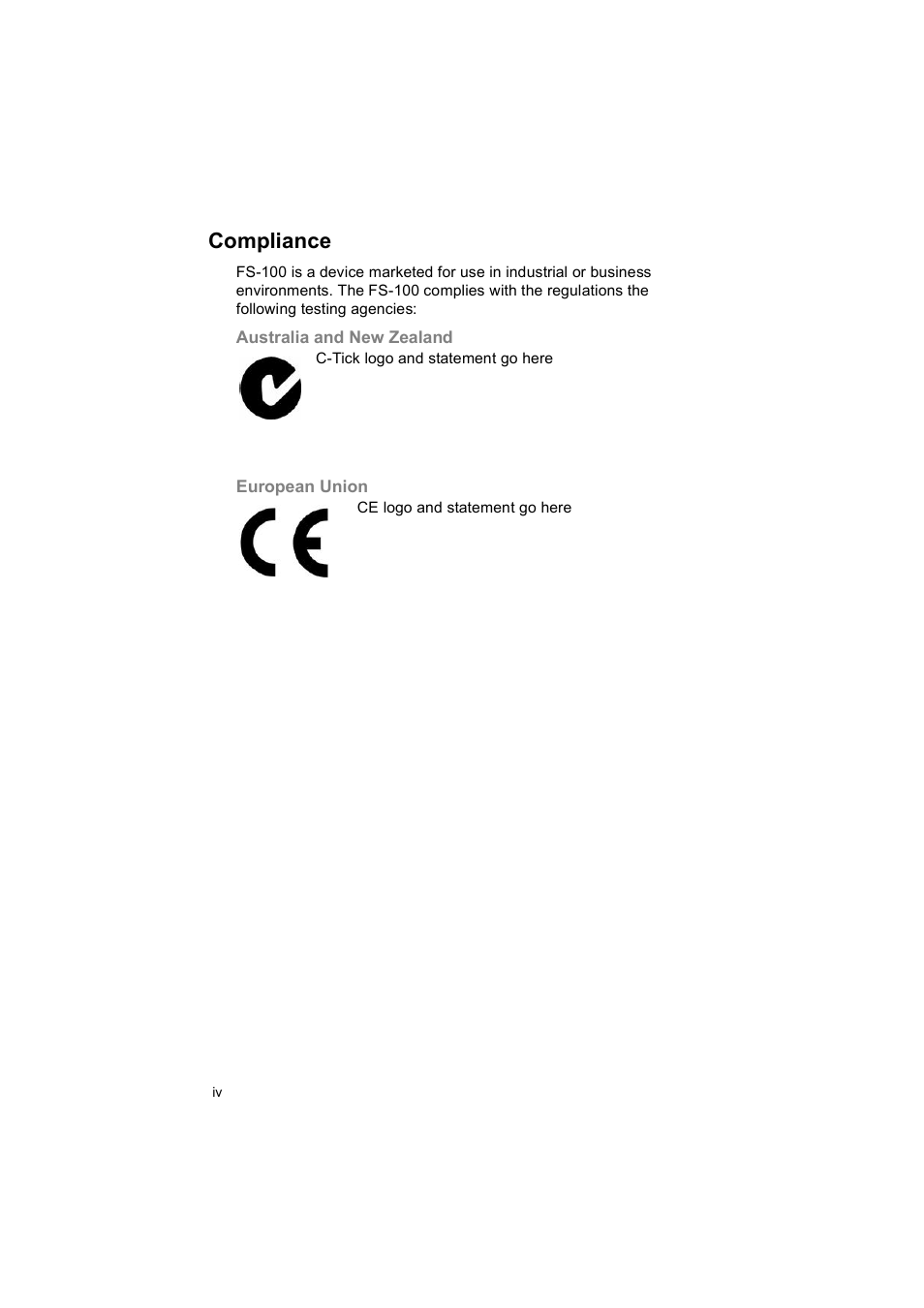 Compliance | FOCUS Enhancements MANL102306 User Manual | Page 6 / 120