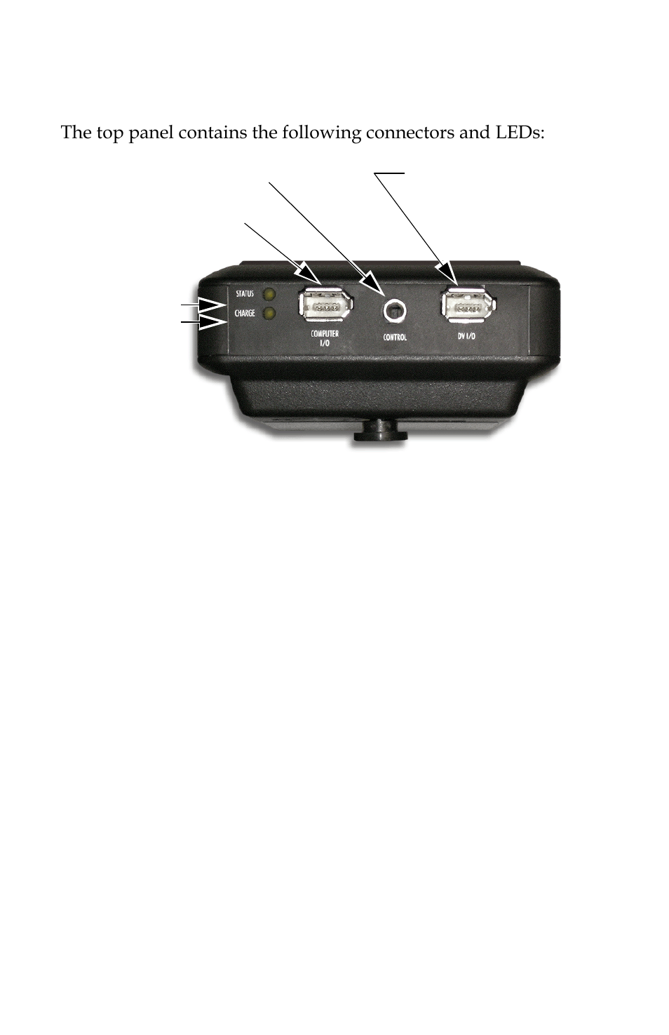 Top panel | FOCUS Enhancements FS-C User Manual | Page 28 / 122