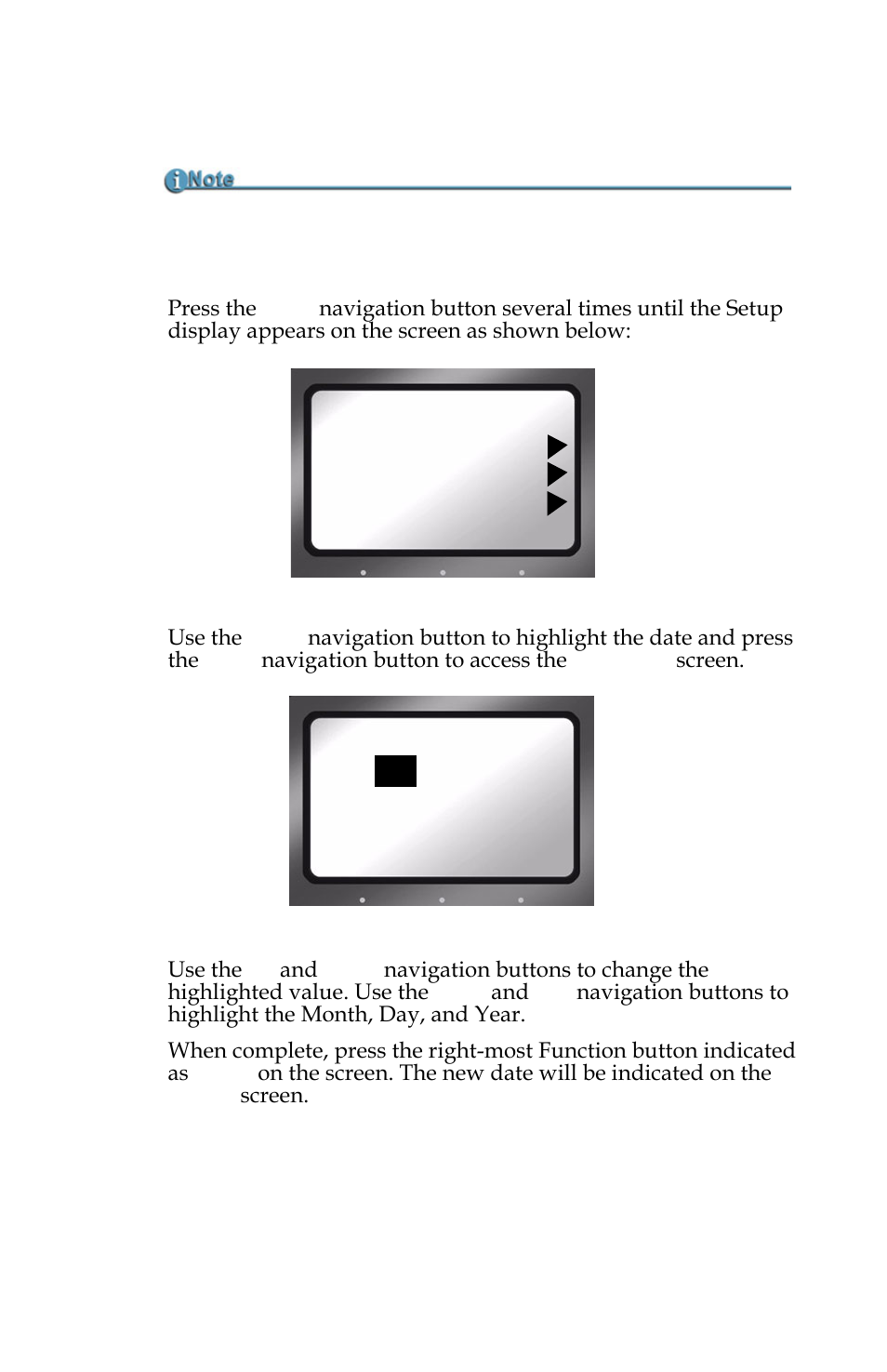 Set time and date | FOCUS Enhancements FS-C User Manual | Page 43 / 122