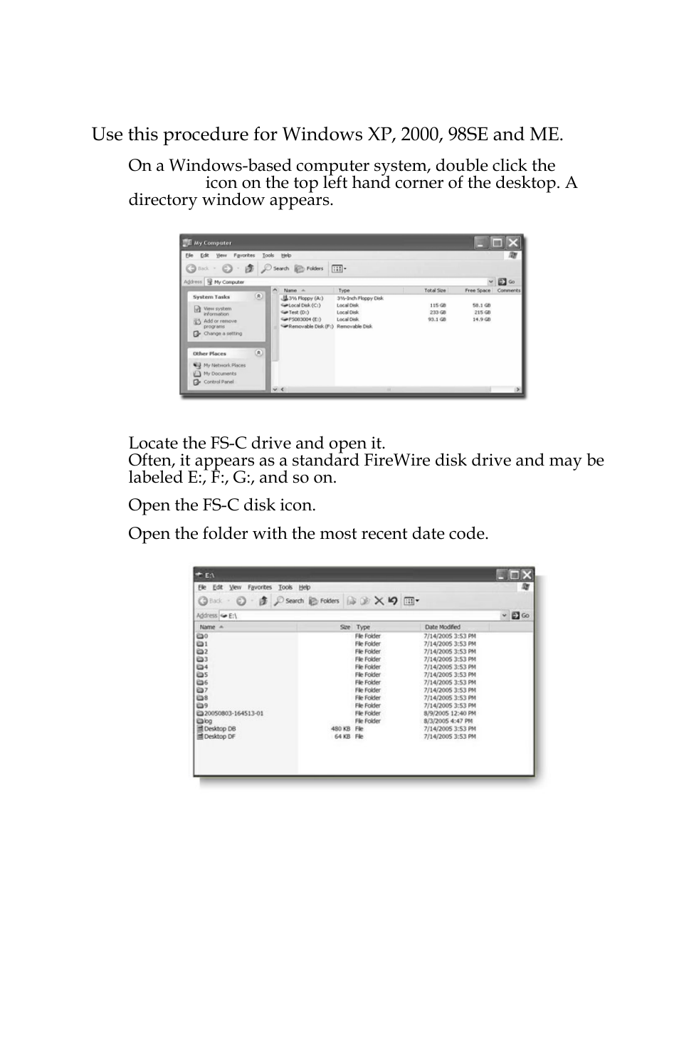 Mounting the fs-c in windows | FOCUS Enhancements FS-C User Manual | Page 53 / 122