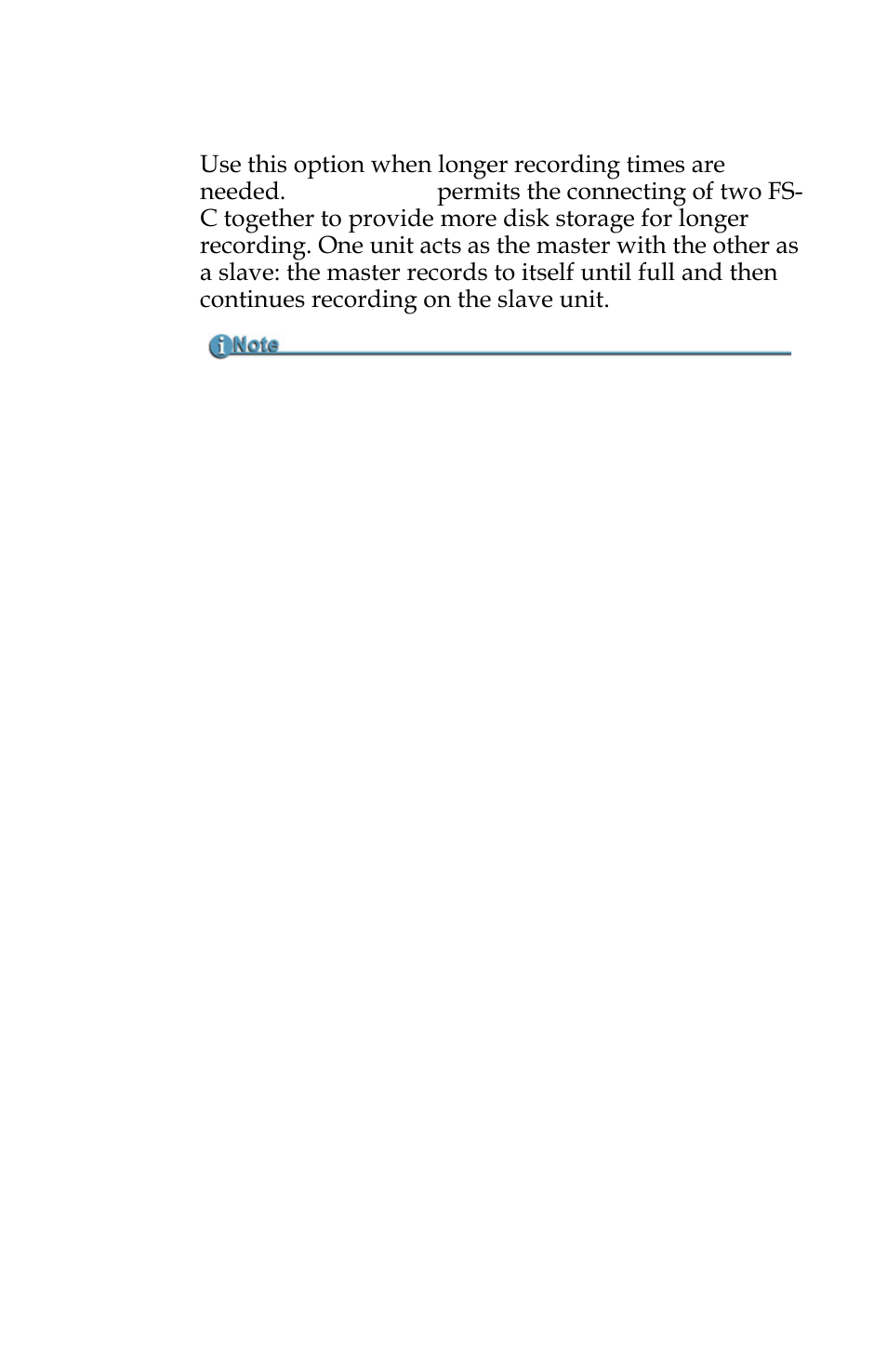 Connected, refer to, Use ext fs-c | FOCUS Enhancements FS-C User Manual | Page 77 / 122