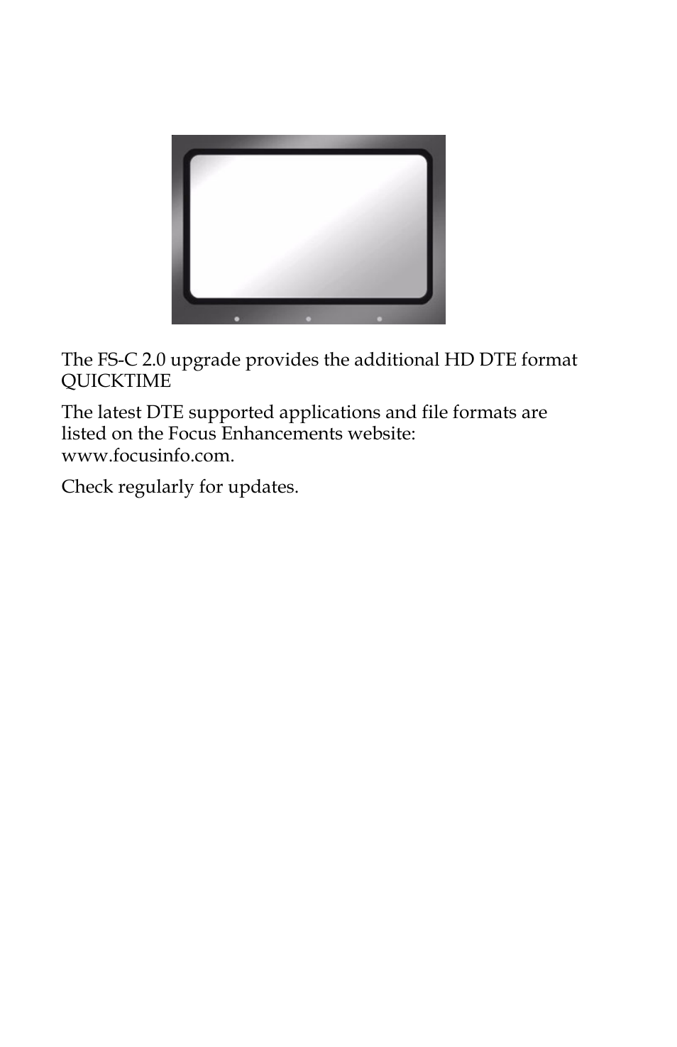 Hd format screen | FOCUS Enhancements FS-C User Manual | Page 80 / 122