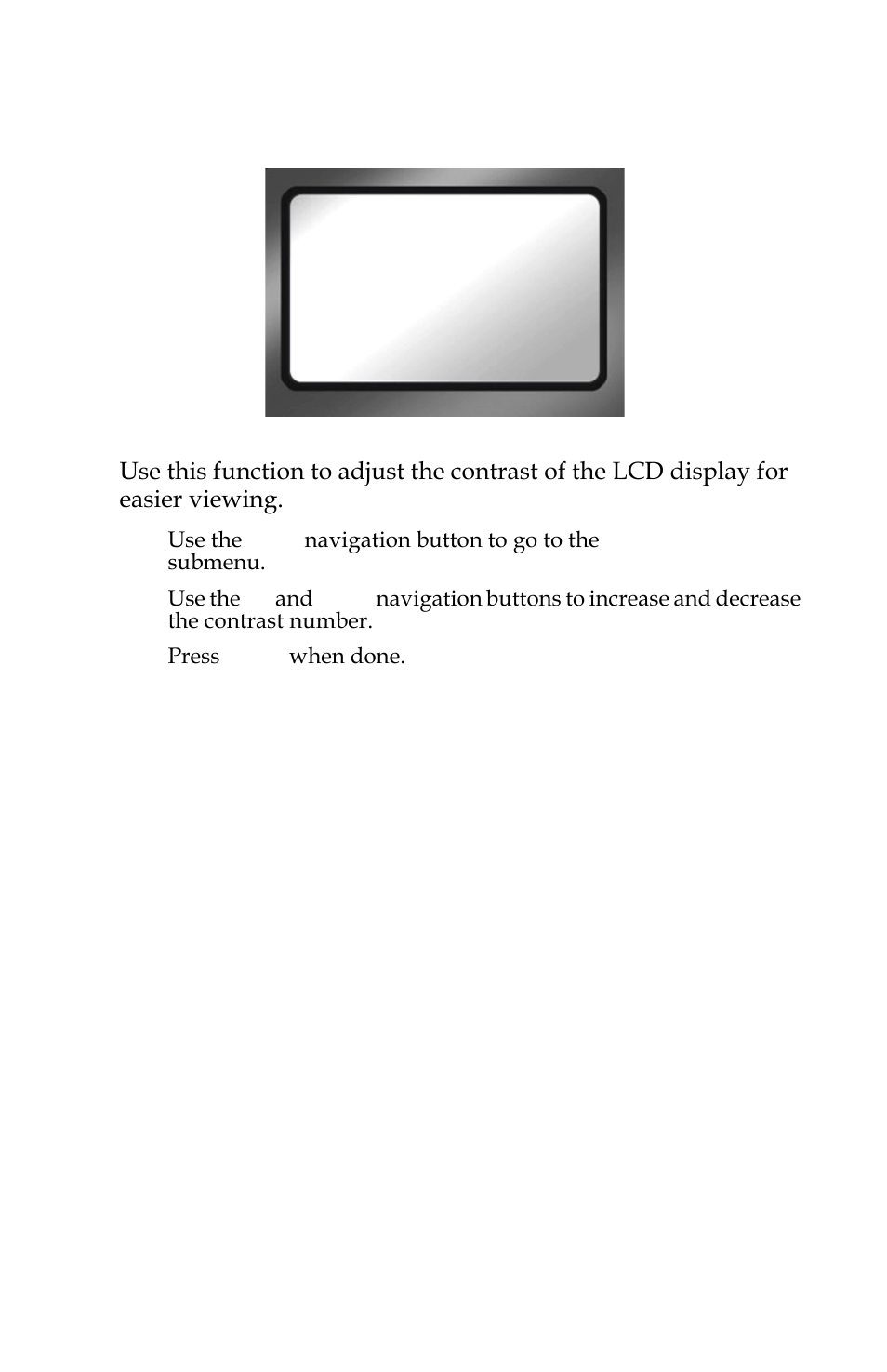 Lcd contrast | FOCUS Enhancements FS-C User Manual | Page 91 / 122