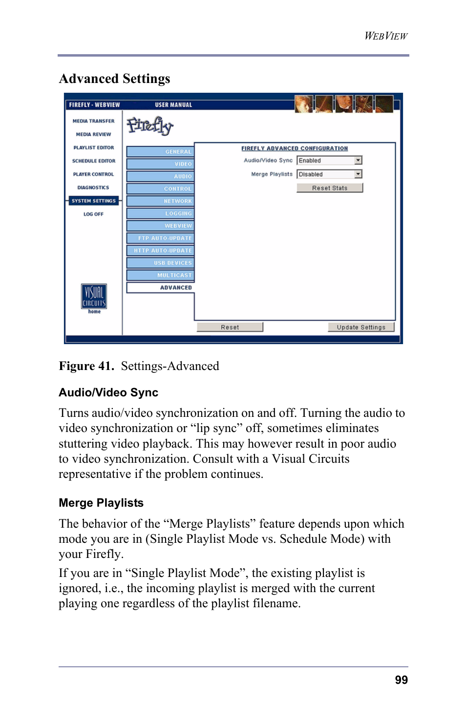 Advanced settings | FOCUS Enhancements 3.2 User Manual | Page 113 / 206