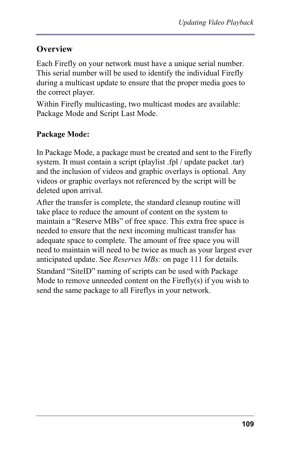Overview | FOCUS Enhancements 3.2 User Manual | Page 123 / 206