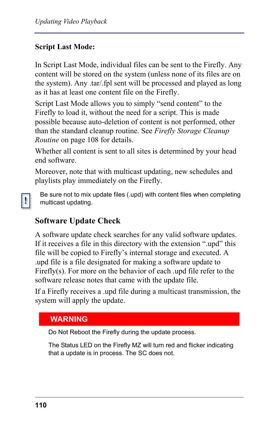 Software update check | FOCUS Enhancements 3.2 User Manual | Page 124 / 206