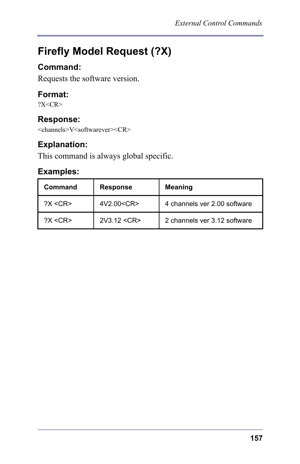 Firefly model request (?x) | FOCUS Enhancements 3.2 User Manual | Page 171 / 206