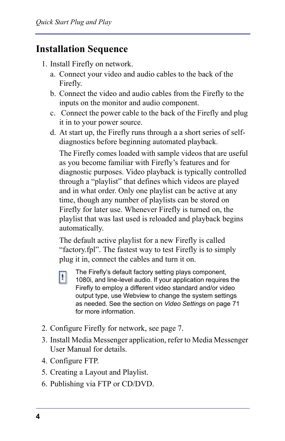 Installation sequence | FOCUS Enhancements 3.2 User Manual | Page 18 / 206