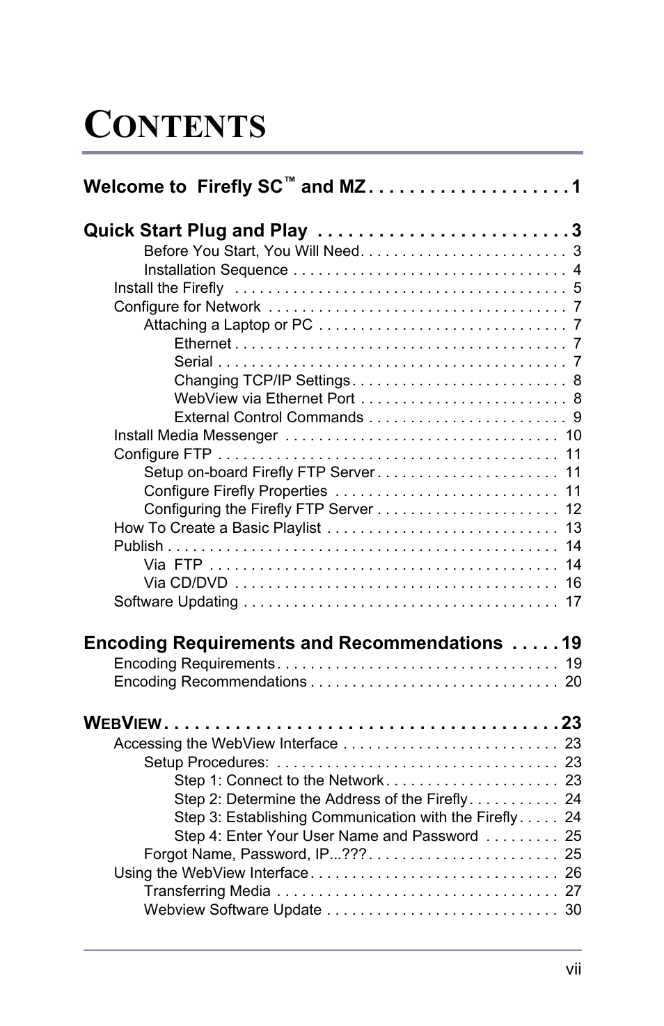 Ontents | FOCUS Enhancements 3.2 User Manual | Page 9 / 206