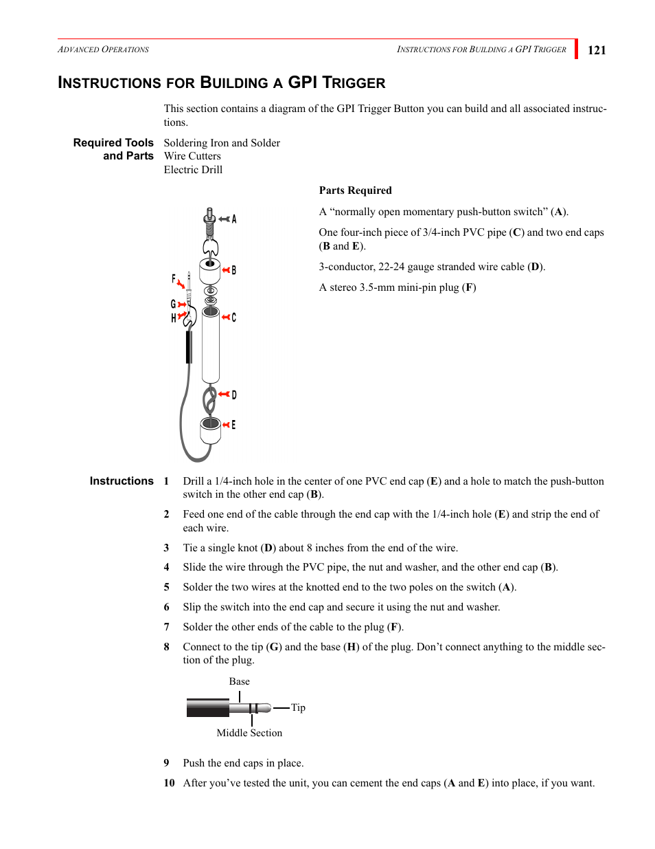 Gpi t | FOCUS Enhancements Bridge/Router MX-4DV User Manual | Page 125 / 170