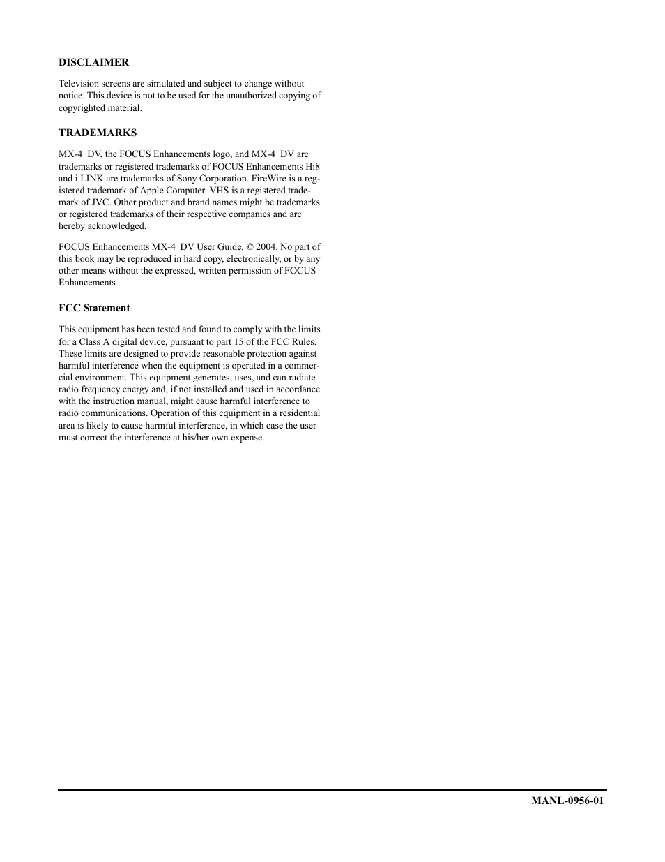 FOCUS Enhancements Bridge/Router MX-4DV User Manual | Page 2 / 170