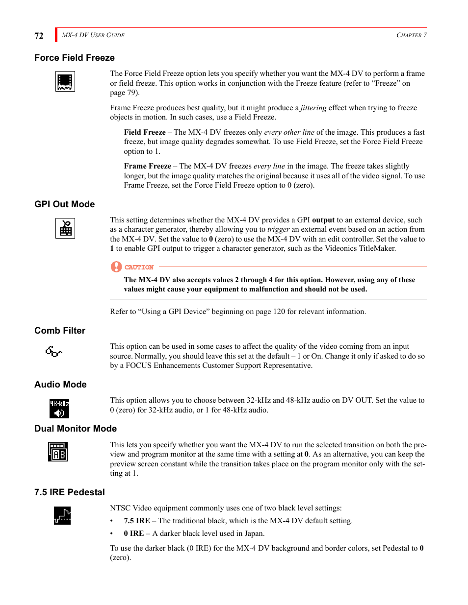 FOCUS Enhancements Bridge/Router MX-4DV User Manual | Page 76 / 170
