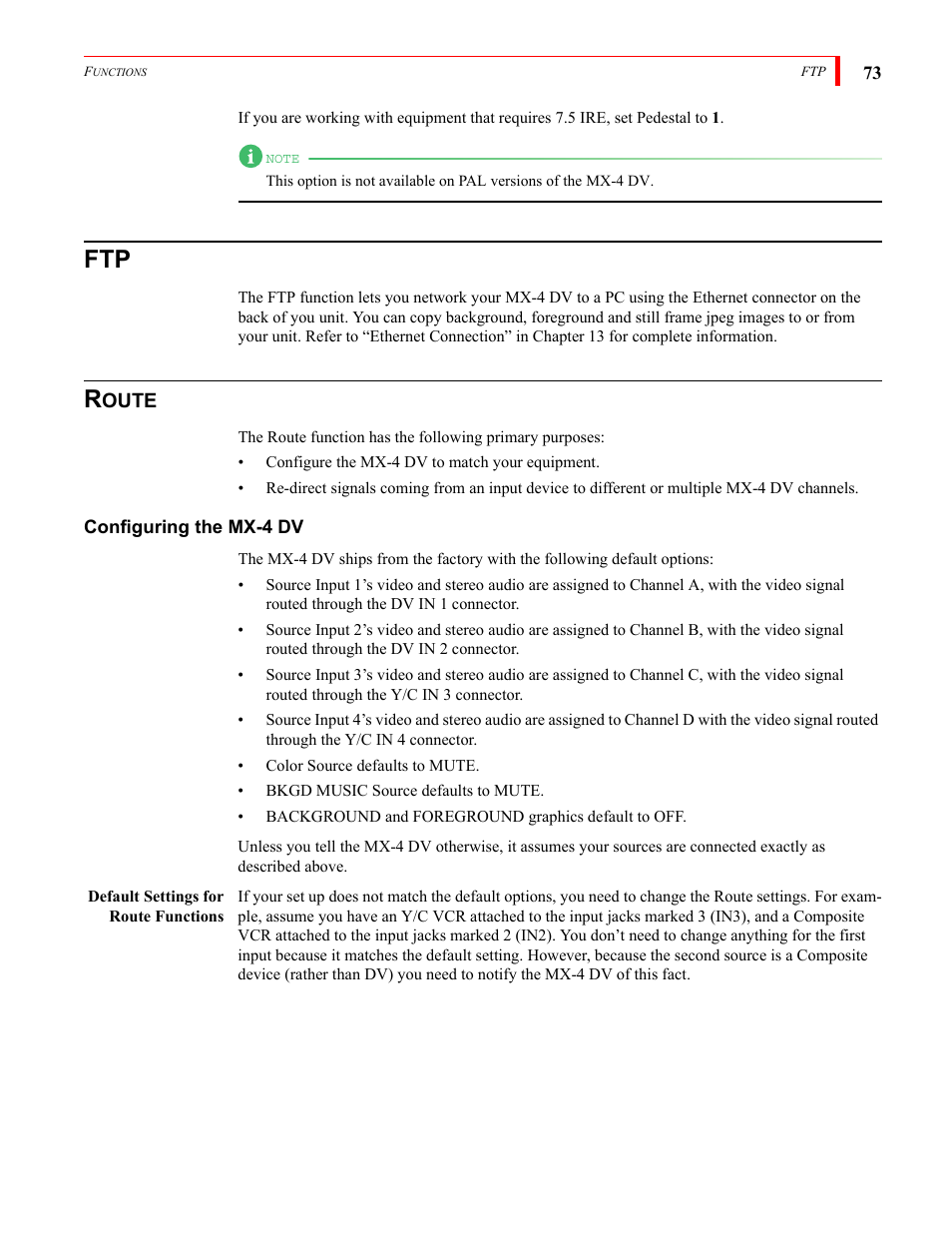 FOCUS Enhancements Bridge/Router MX-4DV User Manual | Page 77 / 170