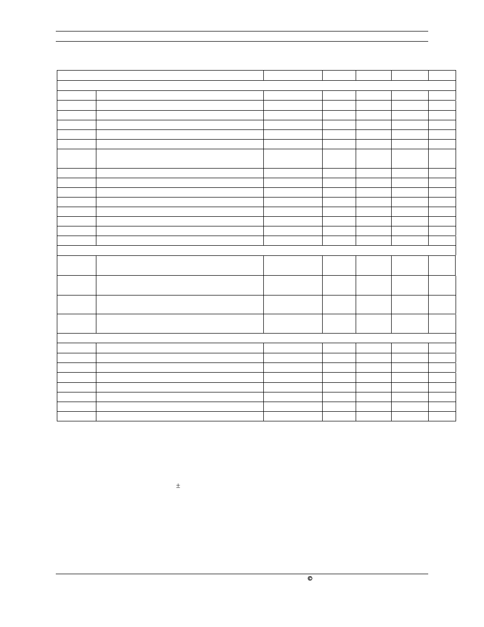 Switching characteristics, Table 8: switching characteristics, 3 switching characteristics | FOCUS Enhancements FS453 User Manual | Page 27 / 41
