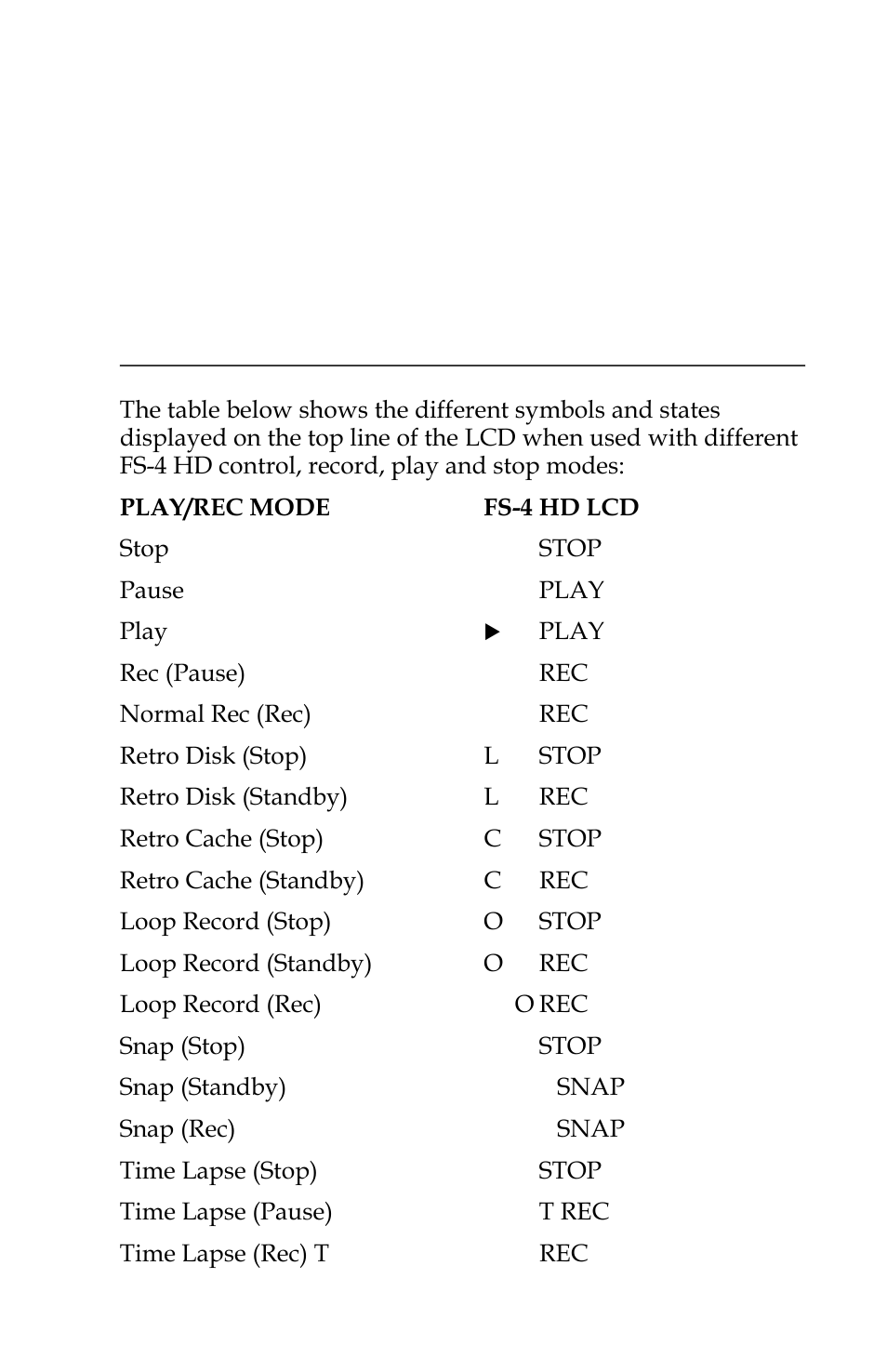 Lcd display symbols and text, Refer to, Lcd display | Symbols and text | FOCUS Enhancements FOCUS FireStore FS-4 Pro User Manual | Page 113 / 120