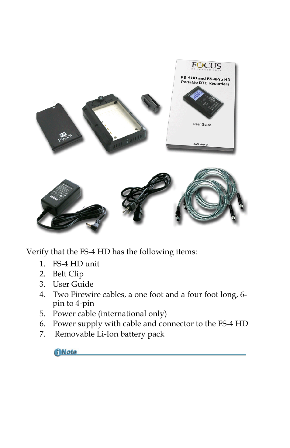 Unpacking | FOCUS Enhancements FOCUS FireStore FS-4 Pro User Manual | Page 18 / 120