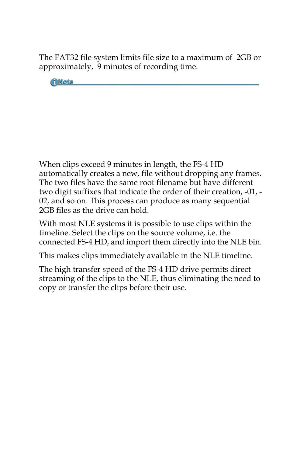 Fs-4 hd and fat 32 | FOCUS Enhancements FOCUS FireStore FS-4 Pro User Manual | Page 53 / 120