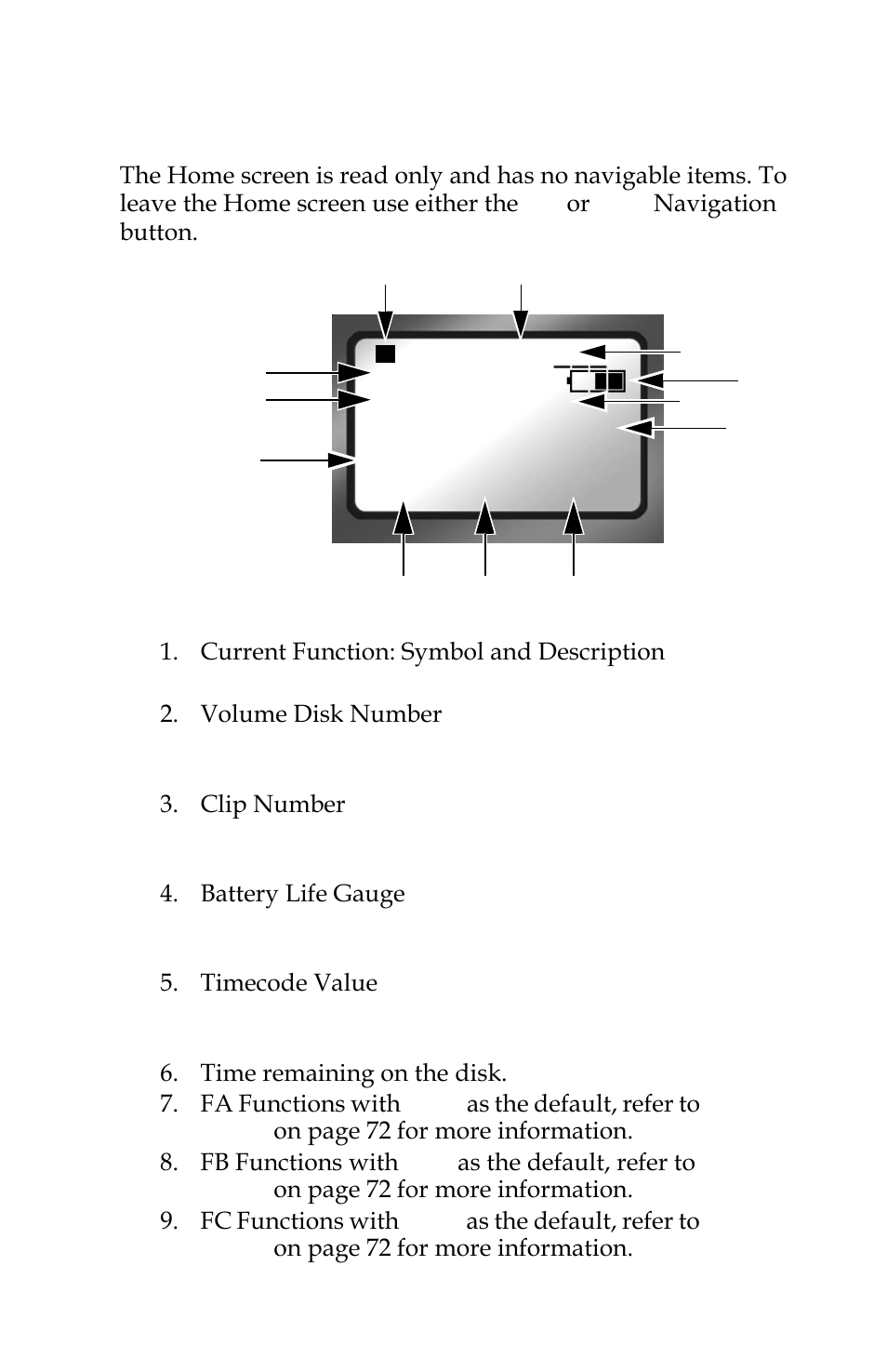 Home screen | FOCUS Enhancements FOCUS FireStore FS-4 Pro User Manual | Page 65 / 120