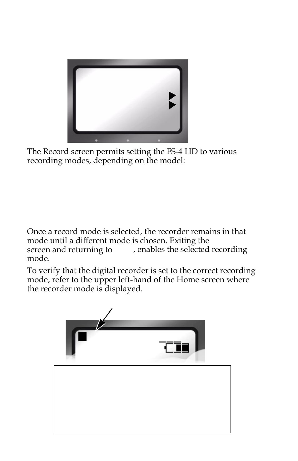 Record screens | FOCUS Enhancements FOCUS FireStore FS-4 Pro User Manual | Page 68 / 120
