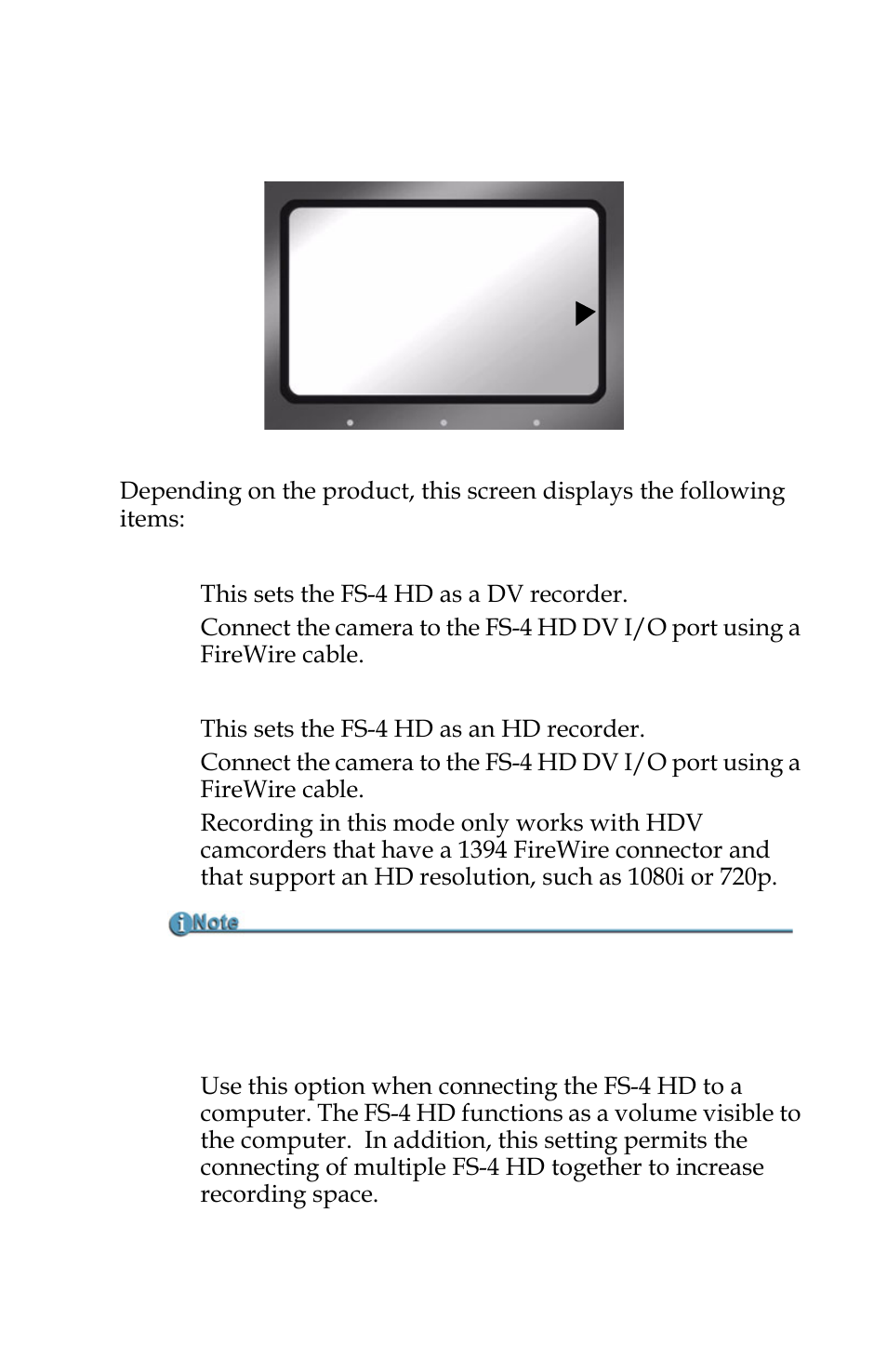 Hdd mode screen | FOCUS Enhancements FOCUS FireStore FS-4 Pro User Manual | Page 73 / 120