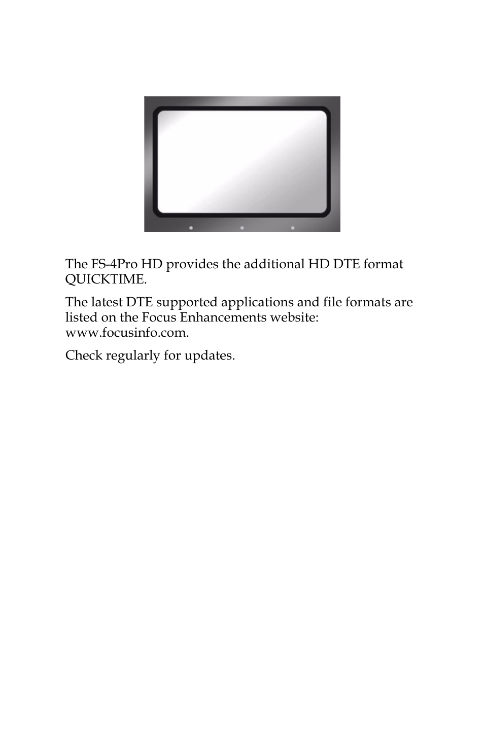 Hd format screen | FOCUS Enhancements FOCUS FireStore FS-4 Pro User Manual | Page 77 / 120