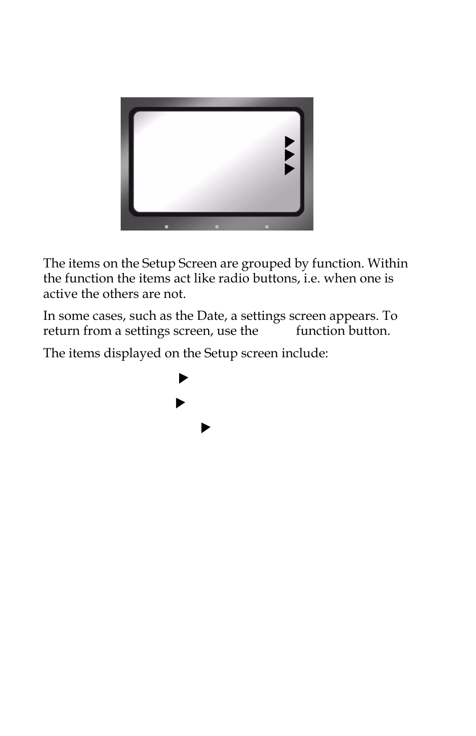 Setup screens | FOCUS Enhancements FOCUS FireStore FS-4 Pro User Manual | Page 78 / 120