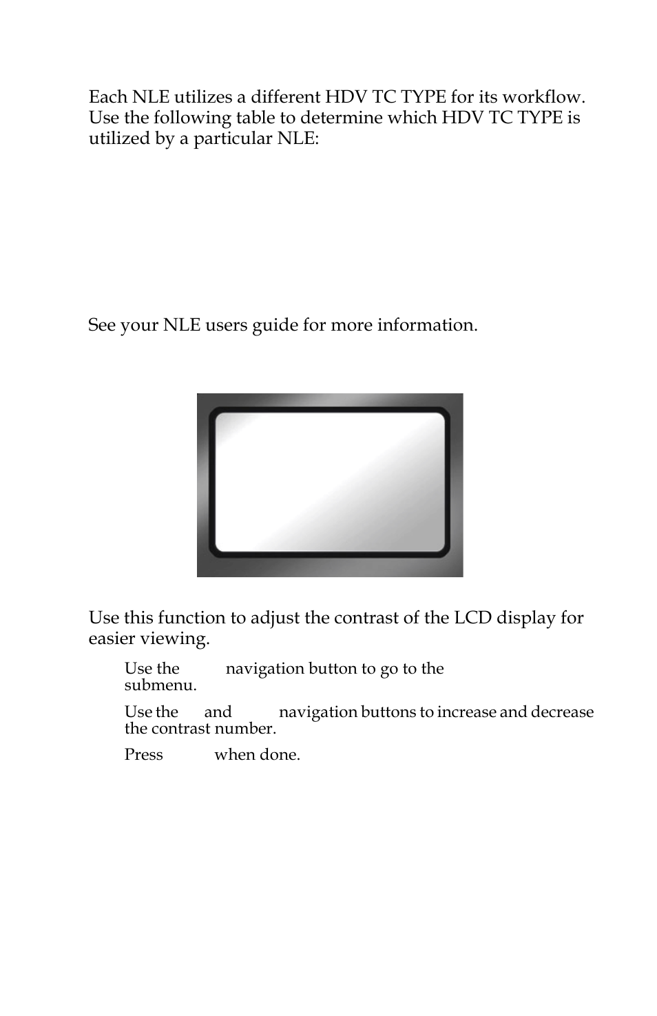 Lcd contrast | FOCUS Enhancements FOCUS FireStore FS-4 Pro User Manual | Page 87 / 120