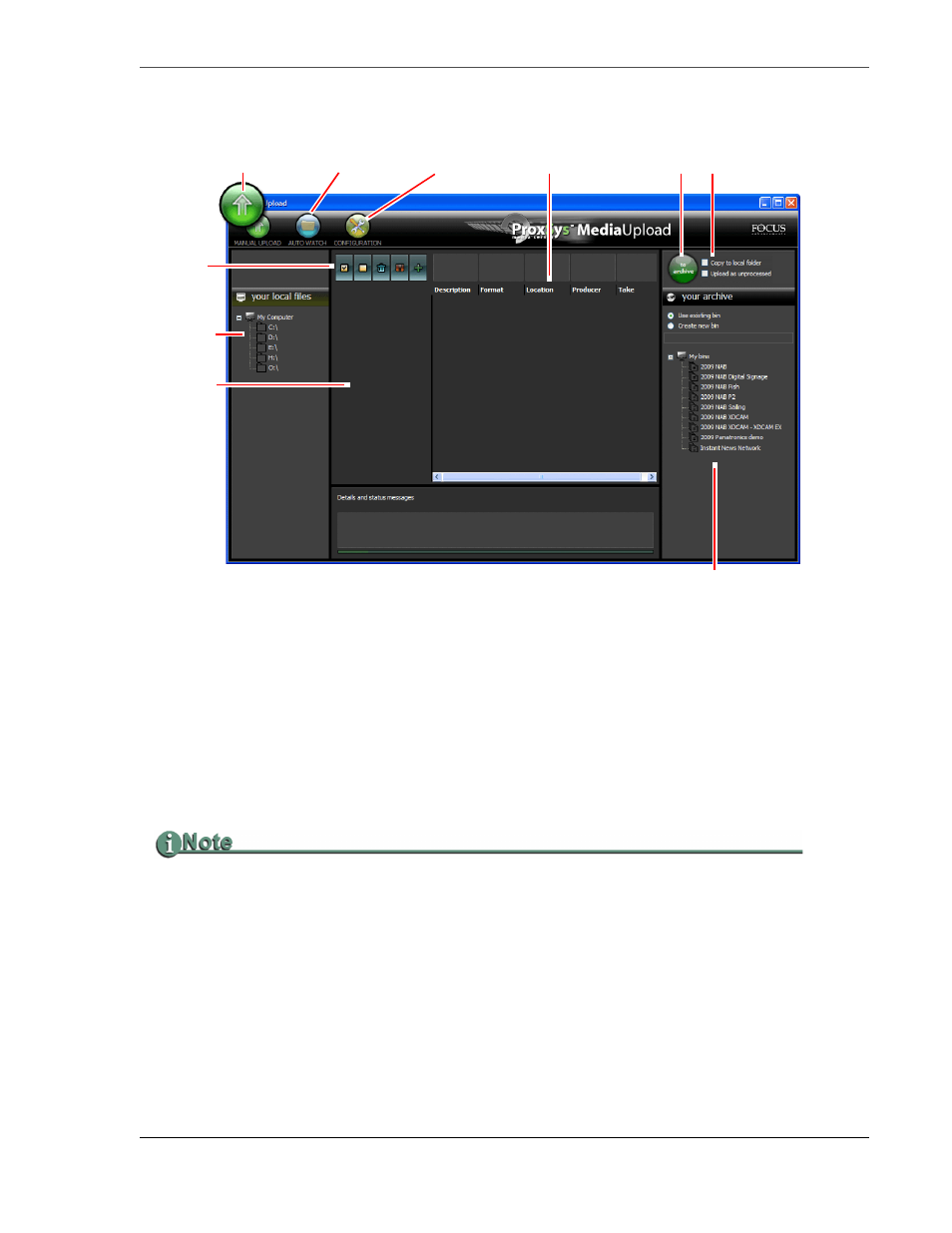 Manual upload | FOCUS Enhancements MANL-1161-04 User Manual | Page 25 / 80