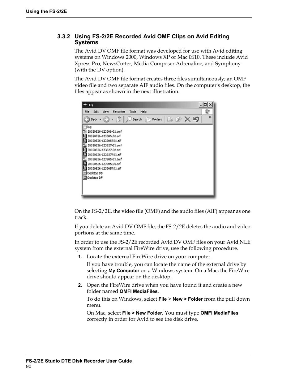 FOCUS Enhancements FS-2 User Manual | Page 110 / 146