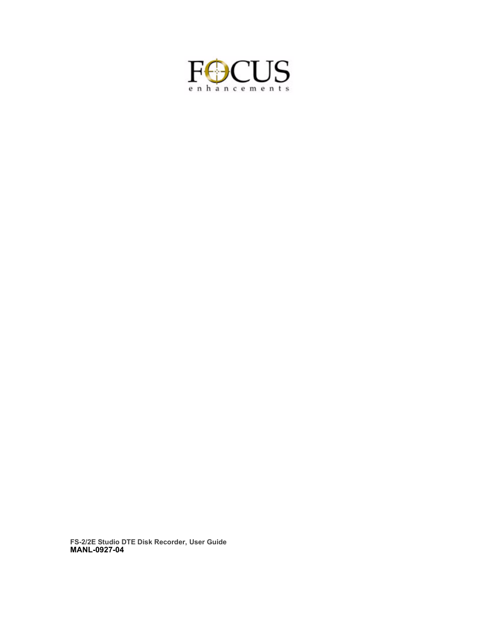 FOCUS Enhancements FS-2 User Manual | Page 146 / 146