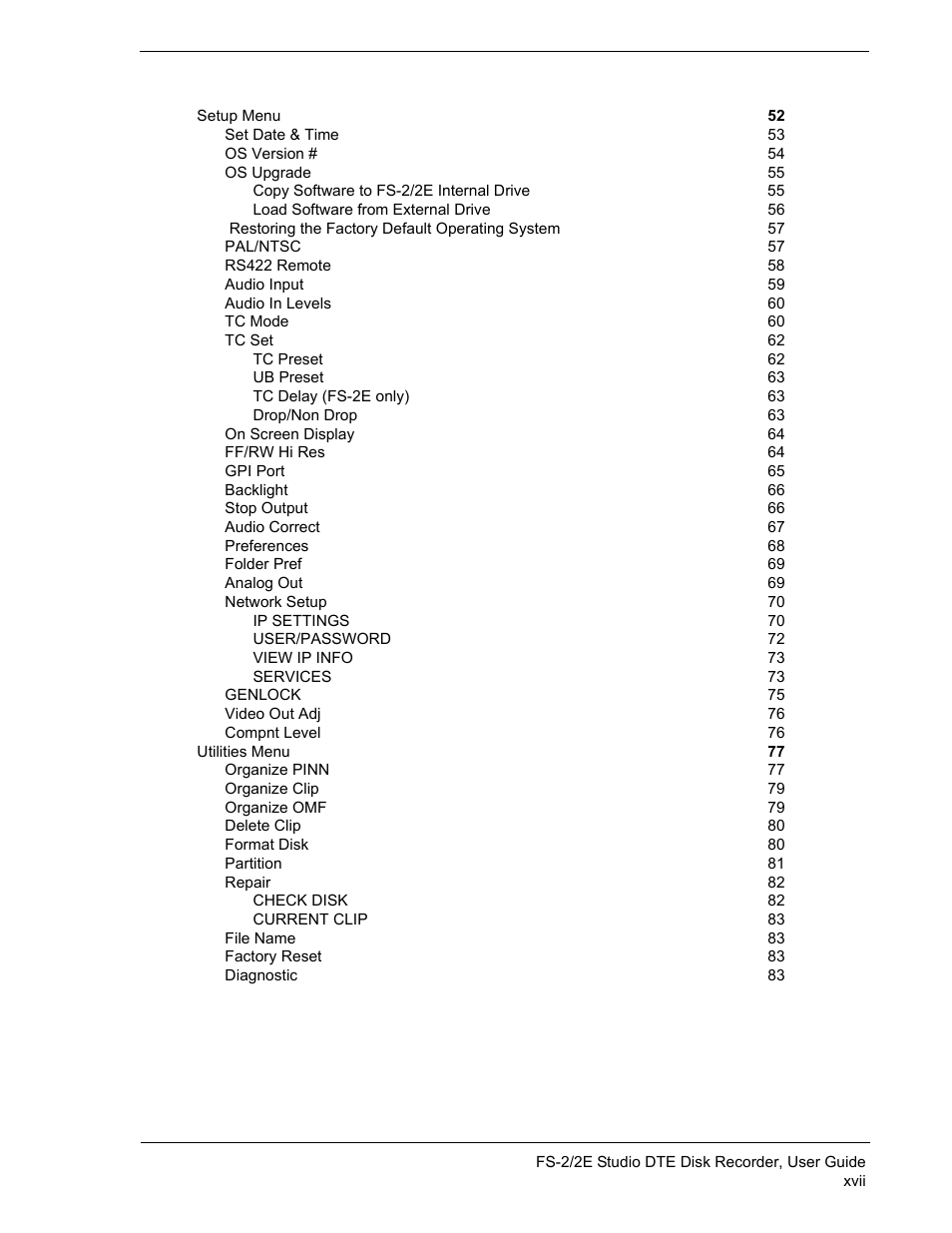 FOCUS Enhancements FS-2 User Manual | Page 17 / 146