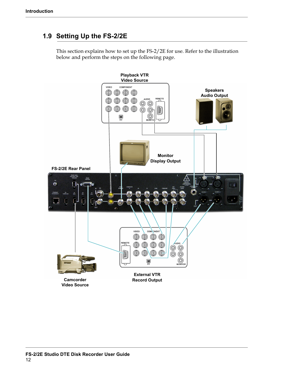 9 setting up the fs-2/2e, Setting up the fs-2/2e | FOCUS Enhancements FS-2 User Manual | Page 32 / 146